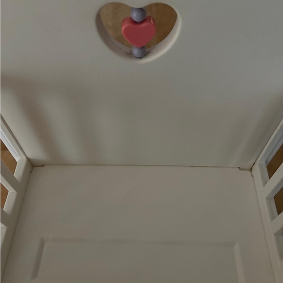 American Girl Bitty Baby Heart Crib - Picture 2 of 8